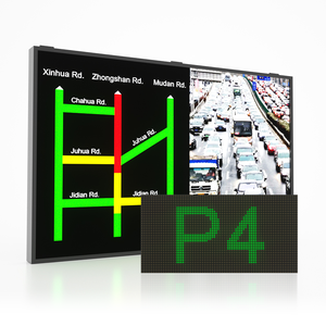 ป้ายไฟ LED แบบเลื่อนสำหรับทางหลวง P4 P5 P8 P10  กันน้ำ IP56 จอแสดงผลข้อความแบบไดนามิกสำหรับการนำทางจราจร - Product Image 1