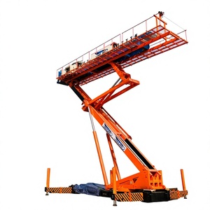 Customized 8T Crawler Type Hydraulic Climbing Platform 160HP Diesel for High <b>Level</b> Roof <b>Tile</b> Forming Steel Plant - Product Image 1