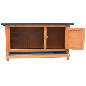 2023 sıcak <span class=keywords><strong>Pet</strong></span> kafesleri düşük fiyat bahçe açık ahşap tavşan kafesi - Product Image 3