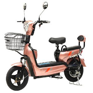 Bicicleta Eléctrica Retro de 14 Pulgadas sin Escobillas con 3 Velocidades, Motor de 350w y Asistencia al Pedaleo para un Transporte Ecológico - Product Image 2