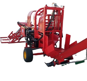 2024 Brand New 38T Fire <b>Wood</b> Processor Forestry Machinery Firewood Chainsaw Version Full Hydraulic with All Accessories - Product Image 1