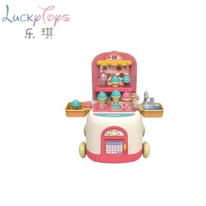 Nuevo Juego de Cocina de Plástico 2 en 1, Juego de Imitación para Niños, Maleta de Cocina para Preescolares - Product Image 3
