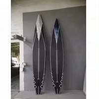 Planche à pagaie de course en carbone personnalisée de haute qualité avec logo de planche de surf de couleur de pulvérisation pour les sports nautiques