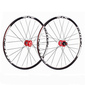 RXR — jeu de roues de bicyclette de <span class=keywords><strong>vtt</strong></span>, <span class=keywords><strong>axe</strong></span> QR/Thru 26, 27.5, 29 pouces, jante de 25mm en carbone, jante de pneu 7-11S - Product Image 2