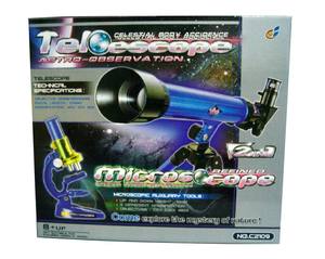 <span class=keywords><strong>Microscopio</strong></span> <span class=keywords><strong>e</strong></span> <span class=keywords><strong>Telescopio</strong></span> Giocattolo per Bambini Gelsonlab, Combinazione 100X 200X 450X in Plastica a Prezzo Conveniente - Product Image 1