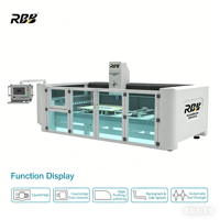 Routeur CNC automatique GSY-3015PLUS Rainbow Bridge pour le traitement de la pierre, 12 outils ATC, moteur servo 7,5 kW, pour granit et quartz