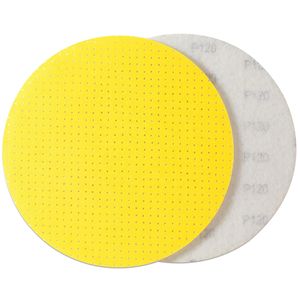 Stock local aux États-Unis, livraison gratuite, 5 pièces de disques de ponçage de 225 mm, grain 120, pour ponceuses à cloisons sèches, ponceuses <span class=keywords><strong>girafe</strong></span> et ponceuses de <span class=keywords><strong>plafond</strong></span> - Product Image 1