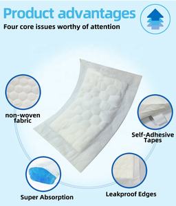 सुपर नरम और अशोषक कुत्ते के पेट बैंड या महिला कुत्ते डायपर के लिए बूस्टर पैड - Product Image 3