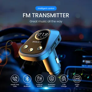 2023 MEIDI USB Audio MP3-Player Schnell ladung Dual USB Auto ladegerät Bluetooth FM Sender für Auto