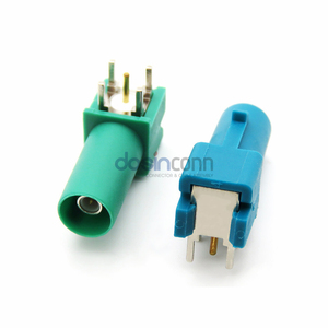 Rechtwinkliger Fakra-Steckverbinder A/B/C/D/E/F/G/H/I/<span class=keywords><strong>J</strong></span>/K/L/<span class=keywords><strong>M</strong></span>/0/Z Stecker für Leiterplatten - Product Image 5