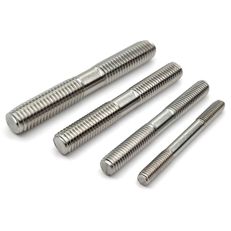 Custom Wholesale High Strength Fastener Double Ended Thread Stud Bolt Stainless Steel
