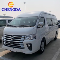 Minibús de Pasajeros Foton Commuter de 16 Plazas, Techo Alto, 2.8T, Lujo, Vista Panorámica, Carrocería Ancha CS2, Diésel, Manual, LHD/RHD