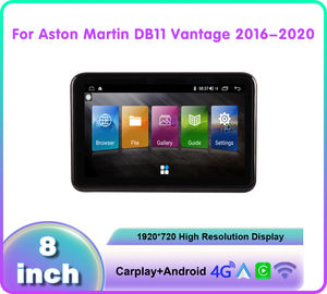 Autoradio Android Krando 8 ''pour Aston Martin <span class=keywords><strong>DB11</strong></span> Vantage 2016-2020 Lecteur Multimédia Sans Fil Carplay Navigation GPS - Product Image 3