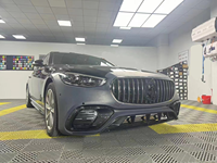 Kit carrosserie de haute qualité pour pare-chocs avant/arrière, lifting pour Mercedes-Benz W221 à W223 Classe S, style S63 AMG, installation facile