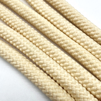 Cordon de serrage rond en filament de polyester de couleur personnalisée Embouts de balle en plastique avec logo personnalisé Cordon de serrage pour vêtements finis enduits