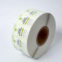 Étiquettes personnalisées en rouleau carré, pièces, autocollants imprimés, pour bouteilles de savon liquide, emballage