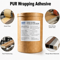 Colle thermofusible PUR Guangdong 20 kg, usage général, séchage rapide, forte adhérence initiale, colle PUR pour le travail du bois 20 kg