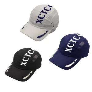 กีฬาหมวกCity Runningหมวกแห้งนุ่มหมวกโพลีเอสเตอร์ฤดูร้อนสไตล์ใหม่พิมพ์ตัวอักษรManหมวกสำหรับขาย