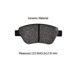 Pastillas de Freno Delanteras D1616-8829 para Fiat 500 150/Albea LV69/Bravo 198/Doblo <span class=keywords><strong>Cargo</strong></span> Furgone 223/Panorama 119/Fiorino 225/Idea 135 - Product Image 2