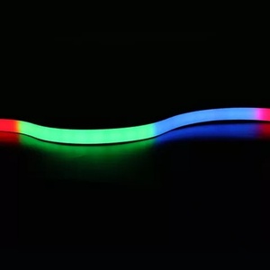 Tira de Neón Flexible de Fábrica 18x16mm IP68 Impermeable para Exteriores, Letrero LED RGB de Neón, Luz Digital Dinámica de Píxeles para Jardín - Product Image 3