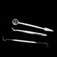 Kit d'examen dentaire stérile Haikedi, instrument de soins bucco-dentaires médical de classe I jetable, 8 pièces