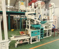 Machine Combinée de Riz Usinage Destoner, Décortiqueuse, Polisseuse et Convoyeur d'Aspiration de Balles de Riz