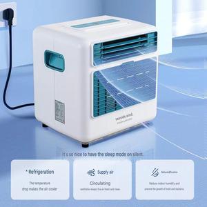เครื่องปรับอากาศแบบพกพา 100W สำหรับรถยนต์ ใช้งานกลางแจ้ง ตู้เย็นพลาสติกเคลื่อนที่ สำหรับรถบรรทุก โรงงาน บ้าน - Product Image 3