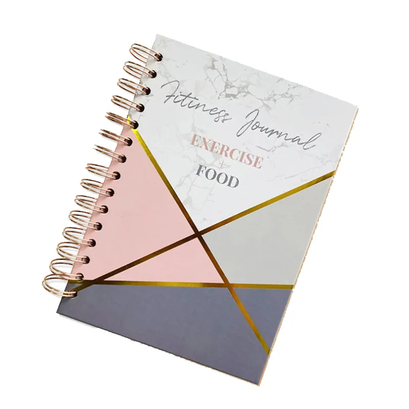 Caderno de papel personalizado a5, logotipo personalizado, bobina de presente, caderno espiral, venda imperdível