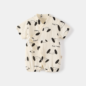 Mameluco de Punto para Bebé 100% Algodón Orgánico, Ropa de Invierno Ecológica y Linda para Otoño, Manga Larga Unisex, Ribete de Volantes Semi Suave con Botones - Product Image 6