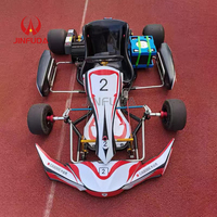 Kart de course professionnel à essence 8HP 4 temps, prix usine, avec frein hydraulique et châssis soudé au laser