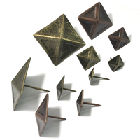 Grands clous à tête bombée pour la décoration intérieure, accessoires de mobilier carrés en métal, pièces spéciales pour sacs