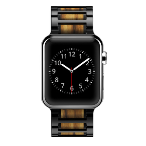 38mm <span class=keywords><strong>42mm</strong></span> 44mm 22mm personalizado impermeable de madera de Metal <span class=keywords><strong>Apple</strong></span> Smart <span class=keywords><strong>Watch</strong></span> banda <span class=keywords><strong>Correa</strong></span> <span class=keywords><strong>para</strong></span> <span class=keywords><strong>Apple</strong></span> <span class=keywords><strong>Watch</strong></span> - Product Image 3