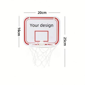 Panier de basket mural pour enfants, jeu de sport d'intérieur, panneau de basket à suspendre à la porte - Product Image 1