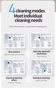 Robot Hút Bụi Hút Cao Hiệu Quả Lau Nhà Điều Khiển WiFi Bàn Chải Động Cơ Hộ Gia Đình Lau Khô Nhà Để Xe - Product Image 6