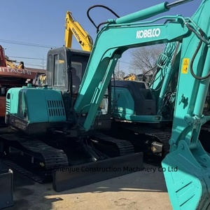 Excavadora Kobelco SK60 Usada de 6 Toneladas, Gran Potencia, en Venta, Modelos SK135, SK350, SK75, SK55, SK50, Mini Excavadora Kobelco SK55 Usada - Product Image 1