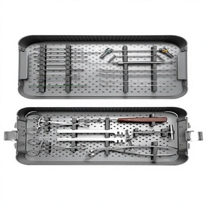 Nouvel ensemble professionnel d'instruments pour petits fragments, outils osseux, instruments chirurgicaux orthopédiques pour traumatismes, certifiés CE ISO, par Grip Surgical - Product Image 6