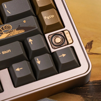 Evo75 Kit Keyboard aluminium CNC 75% eksklusif untuk distributor: QMK/VIA, Multi-OS, harga grosir