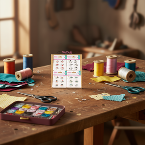 Bottone decorativo in perla Ilan da 20 mm per lavori artigianali, 6 pezzi - Product Image 2