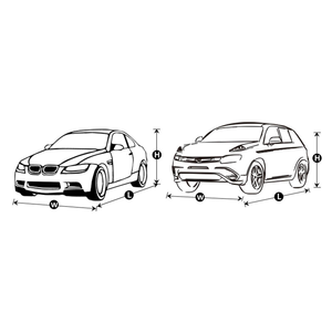 Housse de protection pour voiture de haute qualité, housse de protection pour voiture, housse de protection extérieure - Product Image 2