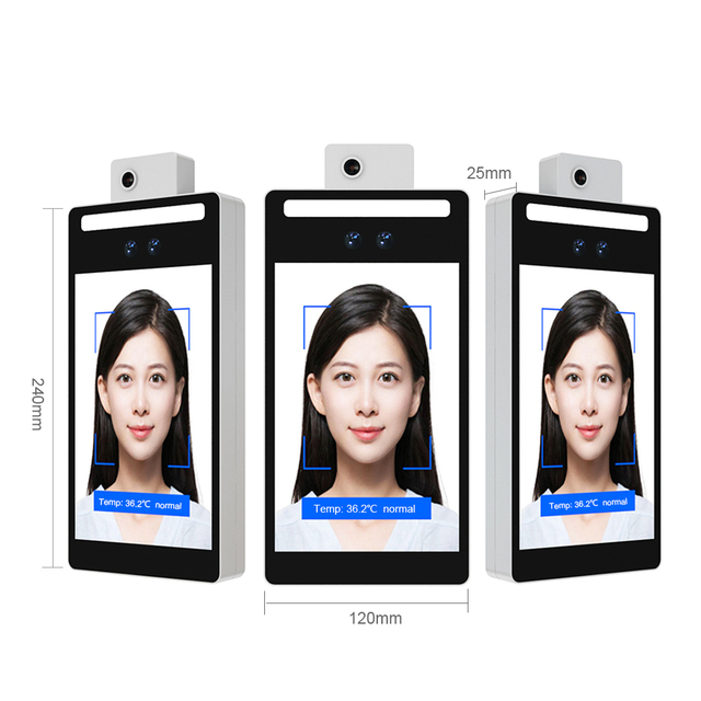 Rakinda F2-H Wall-mounted Android Facial Recognition Scanner with Infrared Camera for Time Attendance Access Control