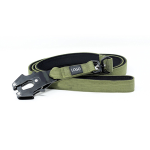 Conjunto de Arnés, Correa y Collar Táctico de Combate Acolchado de Poliéster para Perro, de Alta Resistencia y Seguridad, sin Tirones para Entrenamiento y Paseo - Product Image 5