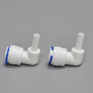 <b>Water</b> Purifier L-Shaped 2 To 3 Point Elbow Quick Connector White Plastic Leak Prevention For <b>Water</b> <b>Dispensers</b> And Kitchen Use - Product Image 2