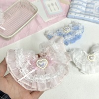 Robe de poupée princesse tutu en dentelle double couche de 10 cm de style occidental pour KT, accessoires de déguisement avec jupon