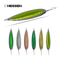 Hessen 9in 7.5in 7in Plaque de plongée réfléchissante laser anti-rayures pour la pêche en mer, en acier inoxydable, pour eau salée