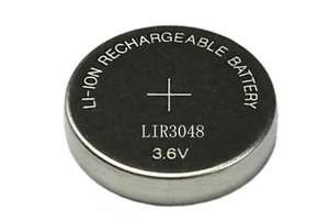 Batterie rechargeable au lithium-ion 3,6 V de type pile bouton LIR3048 pour l'électronique grand public, <span class=keywords><strong>les</strong></span> jouets et <span class=keywords><strong>les</strong></span> outils électriques - Product Image 1