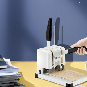 GP-30A वित्तीय बिल वाउचर बाध्यकारी मशीन रिवीटिंग ट्यूब मैनुअल परफेक्ट बाइंडिंग मशीन - Product Image 3