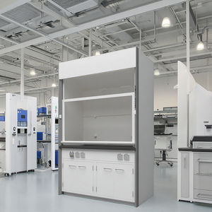 実験室用ヒュームフッドガス抽出システム全鋼換気キャビネット酸/アルカリ耐性換気病院学校使用 - Product Image 1