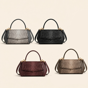 2026 Custom Logo Supplier Crocodile Print Handbags for Women High Quality PU Leather Designer Crossbody Bag Strap Chain Shoulder - Product Image 6