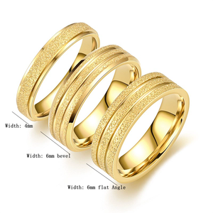 Hợp Thời Trang Bầu Trời Đầy Sao Đồng Bằng Ban Nhạc Vàng Đầy Titan Thép Vòng Đồ Trang Sức Thời Trang Cho Live Streaming Hot Mục Ba Cuộc Sống Ba - Product Image 4