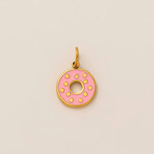 Charmes en acier inoxydable 316 plaqués or 18 carats, émail, peinture à l'huile, imperméables, sur le thème des desserts et des fruits, pour colliers et bracelets DIY - Product Image 6
